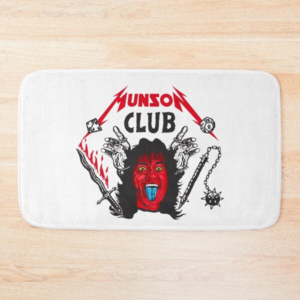 Item preview, Munson Club Metal Band Shirt designed and sold by BetterDaze.