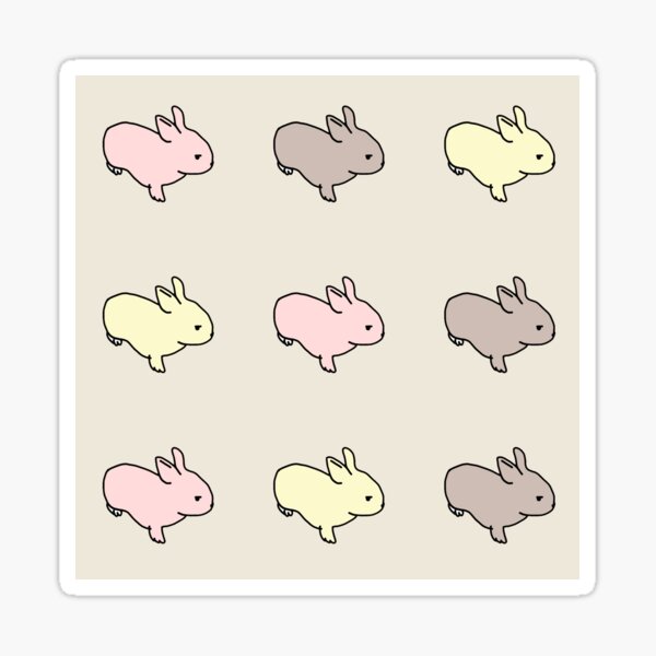 Item preview, Kawaii Bunnies designed and sold by LollaCaesar.