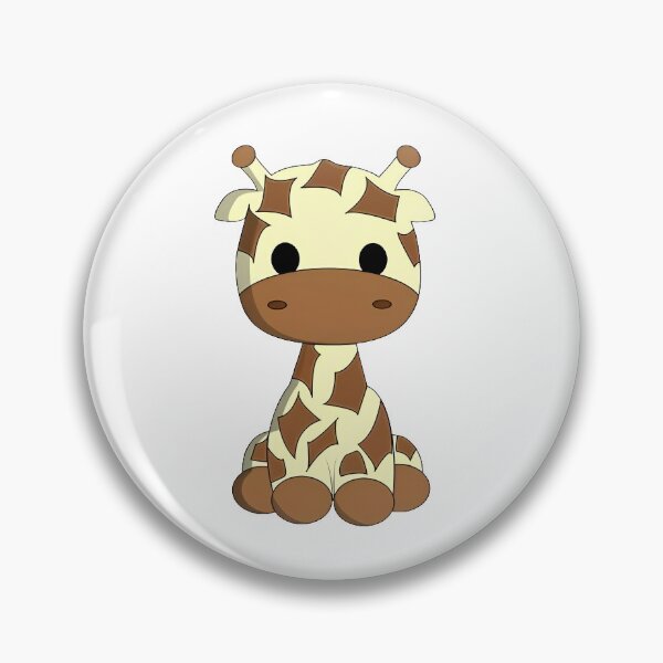 Item preview, Baby giraffe sticker designed and sold by Stickers N More.