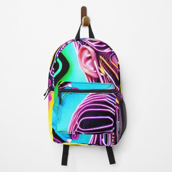 Item preview, Neon Cyberpunk Cyborg Girl 8 designed and sold by Benito Del Ray.