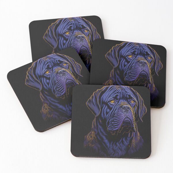 Aperçu de l'œuvre Portrait de dogue créée et vendue par AI-Pets.