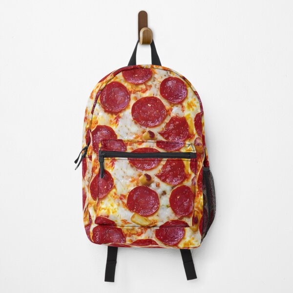 Item preview, realistic pepperoni pizza infinite pattern designed and sold by SJG-digital.