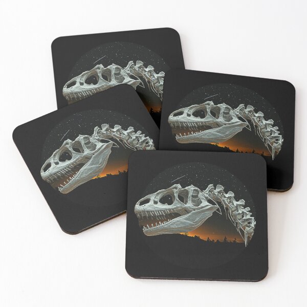 Item preview, Trex Skeleton in Asteroid Sunset designed and sold by VampyreZen.