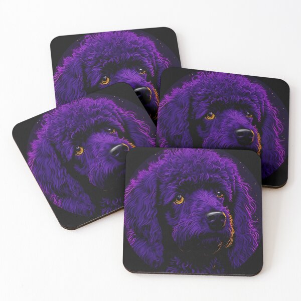 Item preview, Poodle Portrait designed and sold by AI-Pets.