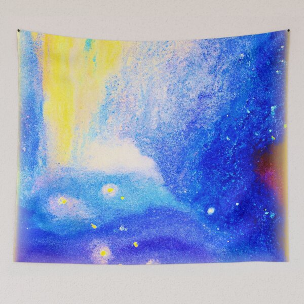 Item preview, Yellowish And Blueish Nebula. Buy Now designed and sold by Health And Fitness Posts e-Store.