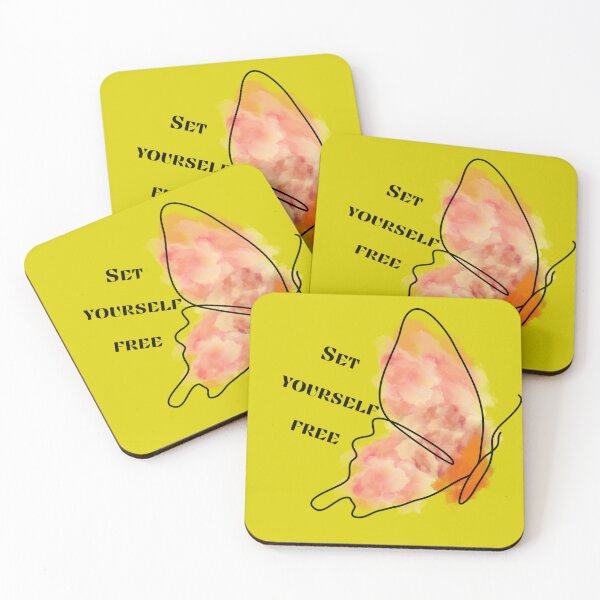 Item preview, Set Yourself Free (Yellow) designed and sold by Siren-Art.