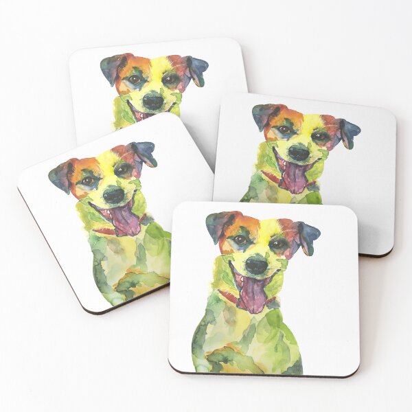 Item preview, Cute Terrier Watercolor Dog designed and sold by b-halloran.