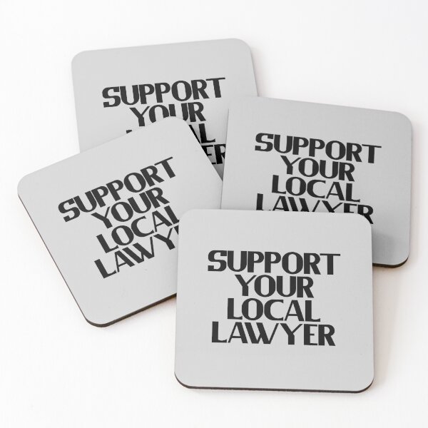 Item preview, Support Your Local Lawyer designed and sold by Chubuter.