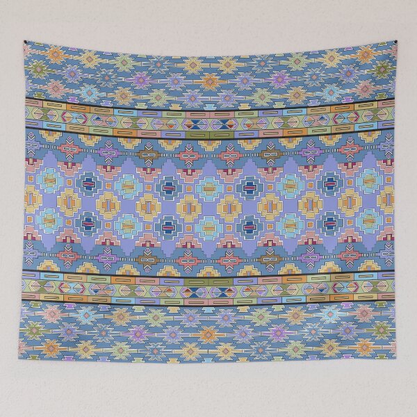 Item preview, Ndebele Style African Tribal Art Pattern 2 designed and sold by worldways.