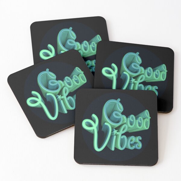 Item preview, Good vibe cool sticker design designed and sold by Raju-Creative.