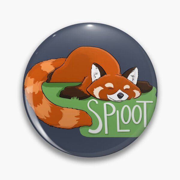 Item preview, Red Panda Goes Sploot designed and sold by Casey Wilkinson.