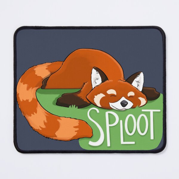 Item preview, Red Panda Goes Sploot designed and sold by Casey Wilkinson.