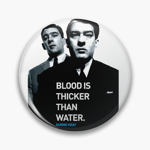 Item preview, Kray Twins - "Blood is thicker than water" designed and sold by PrettiGreene.