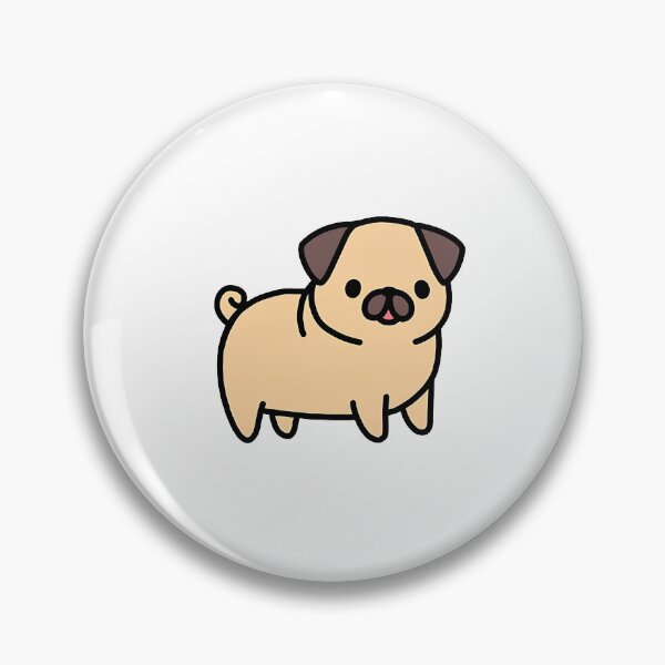 Item preview, Pug sticker designed and sold by Stickers N More.