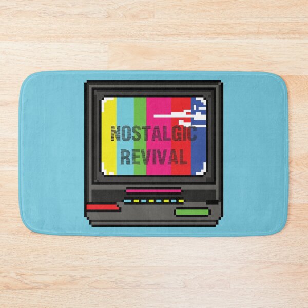 Item preview,  Nostalgic Revival 80's Television Pixel Art designed and sold by Fun Funky Designs.