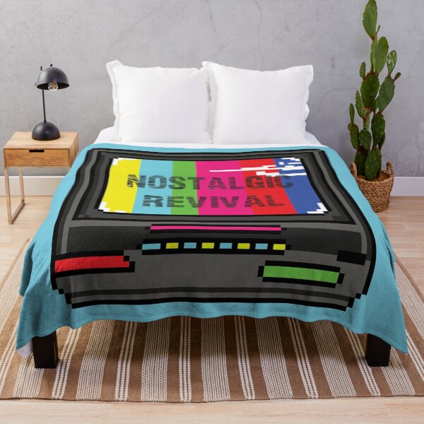 Item preview, Nostalgic Revival 80's Television Pixel Art designed and sold by Fun Funky Designs.