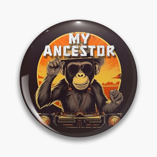 Item preview, My Ancestor Monkey designed and sold by MLArtifex.