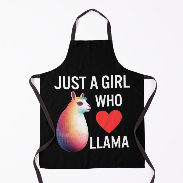 Item preview, Just A Girl Who Loves Llama Easter Egg designed and sold by LlamaLoversShop.