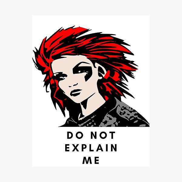 Item preview,  DO NOT EXPLAIN ME Red Hair designed and sold by Sunflower5576.