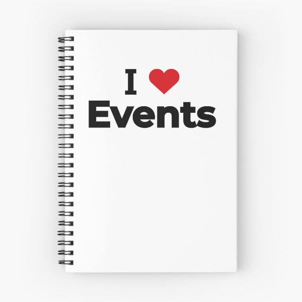 Item preview, I love Events designed and sold by Moyanana.