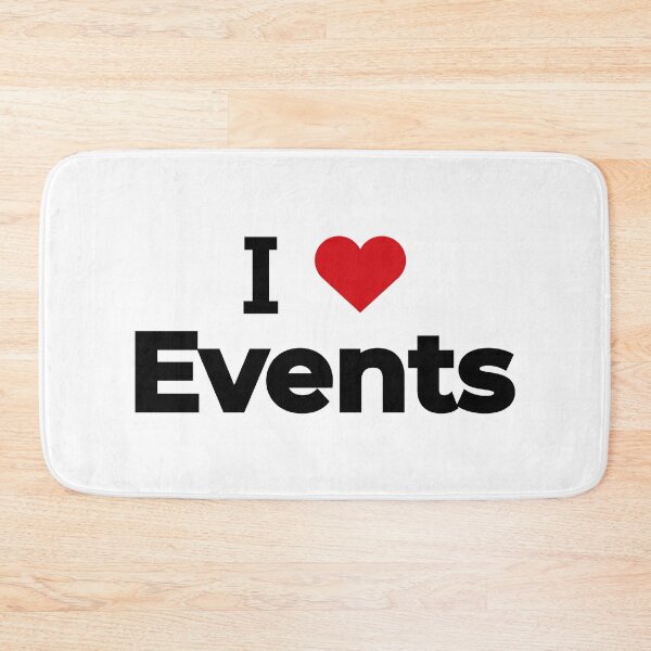Item preview, I love Events designed and sold by Moyanana.