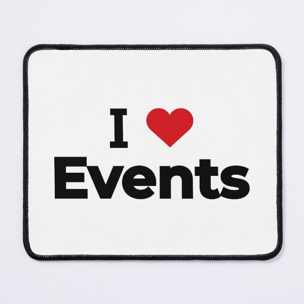 Item preview, I love Events designed and sold by Moyanana.