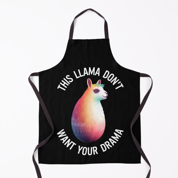 Item preview, This Llama Don't Want Your Drama Easter Egg designed and sold by LlamaLoversShop.