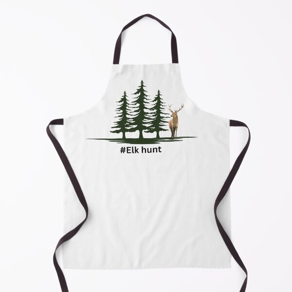 Item preview, Elk hunt- #elk hunting- elk forest- forest with elk- designed and sold by Janetlousart.