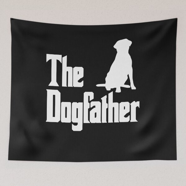 Item preview, The Dogfather designed and sold by WhatTeeFox.