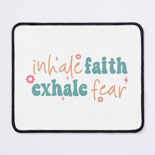 Item preview, Inhale faith Exhale fear designed and sold by Eternlchristian.