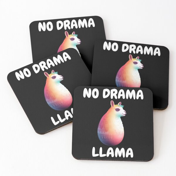 Item preview, No Drama Llama Easter Egg designed and sold by LlamaLoversShop.