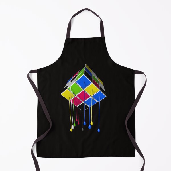 Item preview, Rubiks Cube Design dripping colour designed and sold by Raju-Creative.