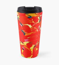 Red Petals Travel Mug