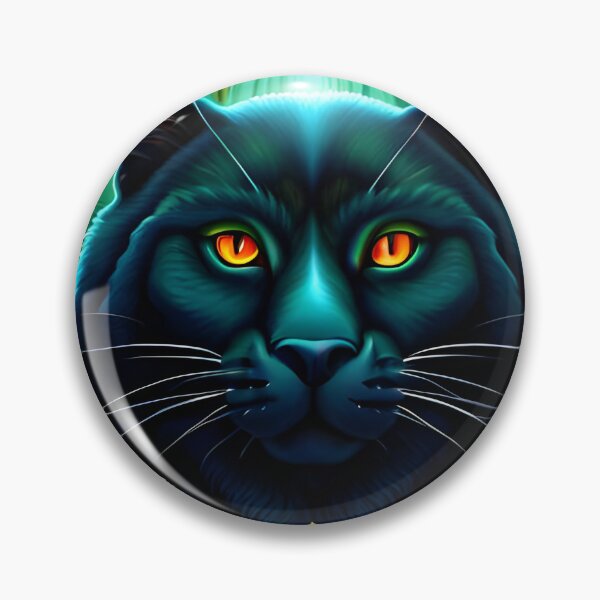 Item preview, Black Cat in Jungle designed and sold by AuroraSpringer.