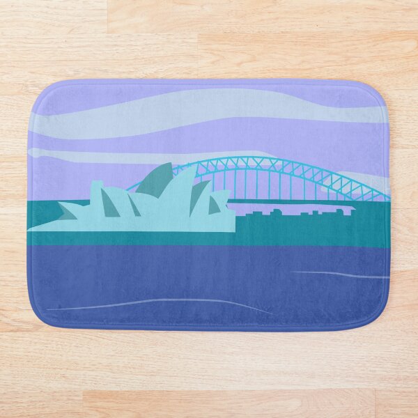 Item preview, Paisaje urbano minimalista de Sydney designed and sold by ThomasTreeArt.