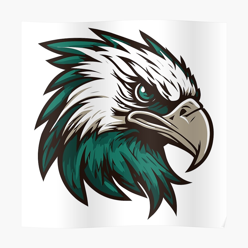 Philadelphia Eagles Primary Logo Graphic T-Shirt - Womens