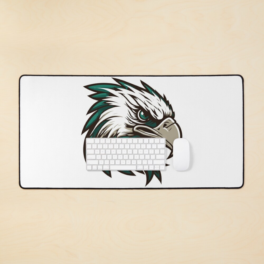 Philadelphia Eagles Illustration of the Eagle in Team Colors Art Board  Print for Sale by posterfield