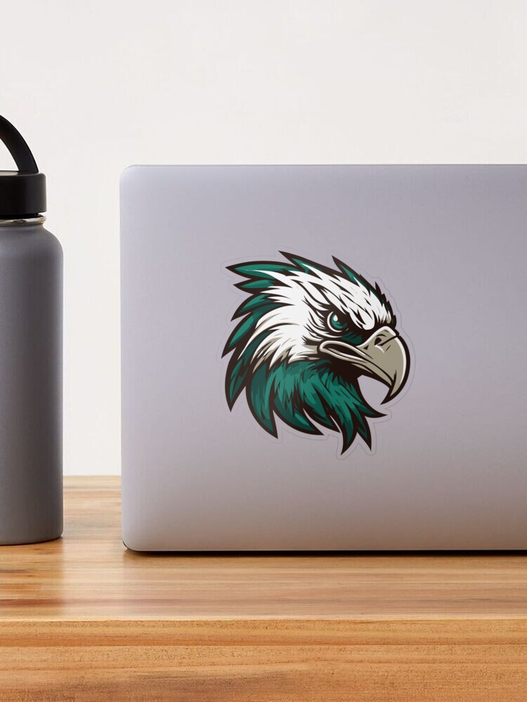 Philadelphia Eagles Illustration of the Eagle in Team Colors Art Board  Print for Sale by posterfield