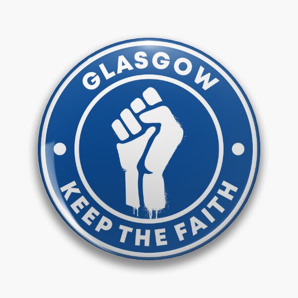 Item preview, Glasgow Keep The Faith Blue designed and sold by casualsofficial.
