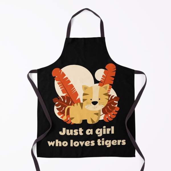 Item preview, Just A Girl Who Loves Tigers designed and sold by Harmonick-Tees.