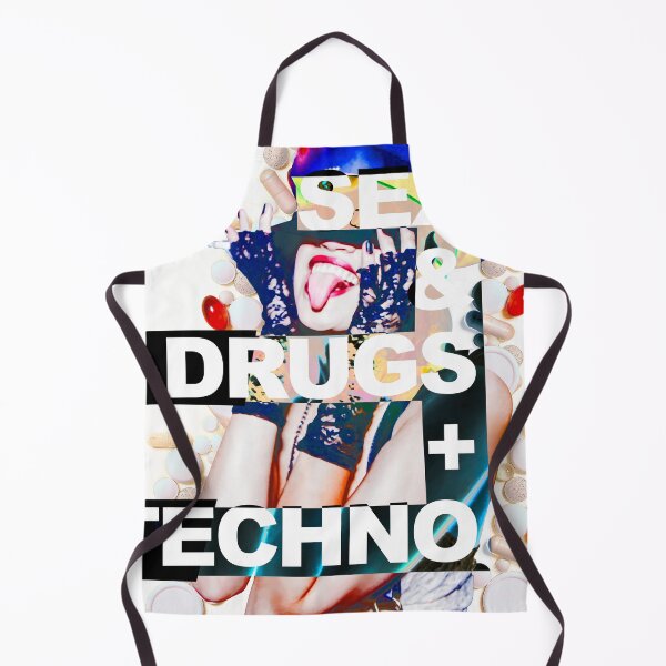 Item preview, Sex, Drugs and Techno designed and sold by GDDO.