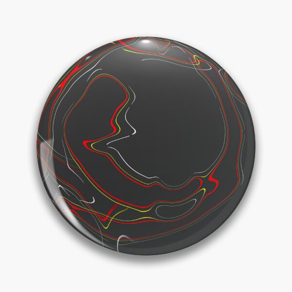 Item preview, Red yellow and black damascus  designed and sold by Devin Axiom.