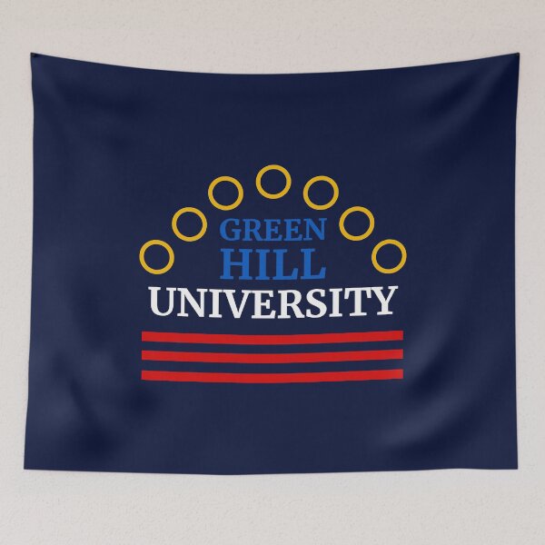 Item preview, Green Hill University  designed and sold by keilamariadesig.