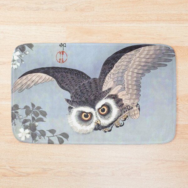 Item preview, Ukiyo-e Owl designed and sold by allovervintage.