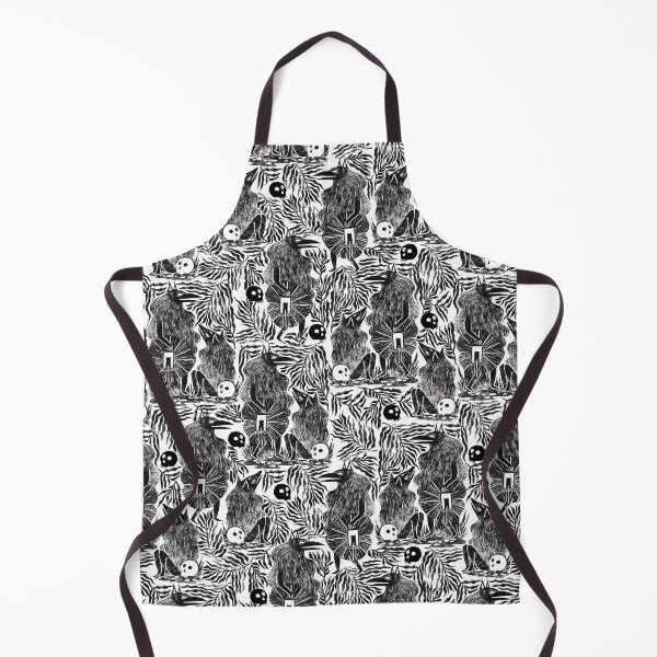 Item preview, Block Print Creeps Pattern designed and sold by permare.