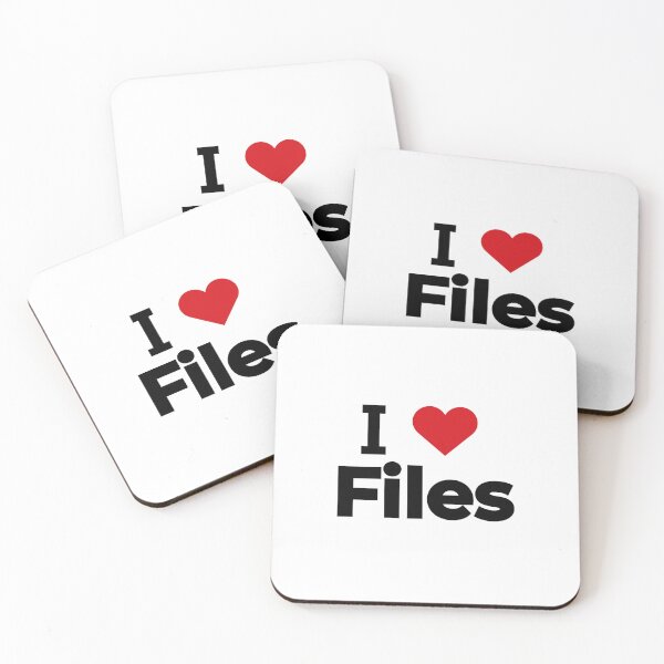 Item preview, I love Files designed and sold by Moyanana.