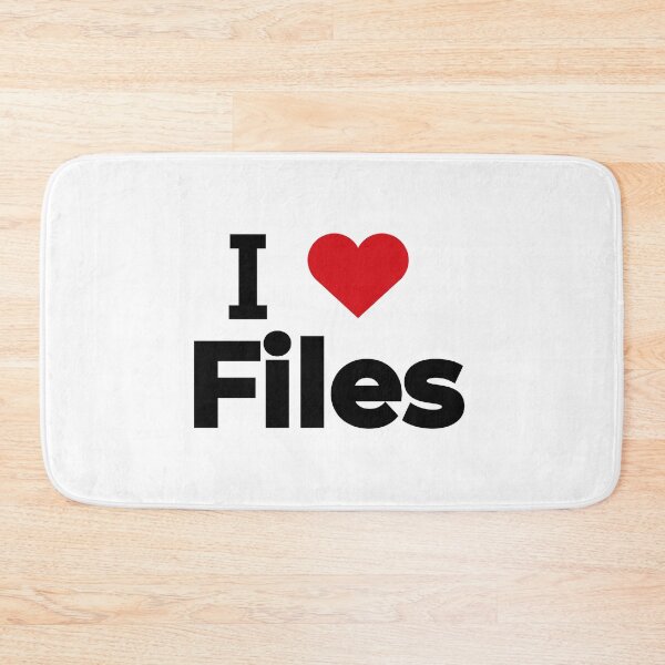 Item preview, I love Files designed and sold by Moyanana.