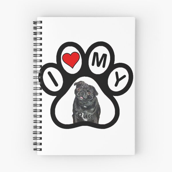 Item preview, I Love My Pug! designed and sold by Joe Richichi.