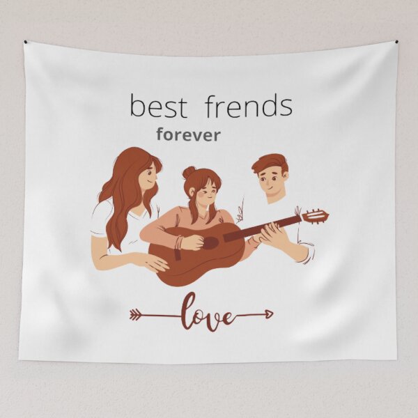 Item preview, best frends designed and sold by Ikilukishop.