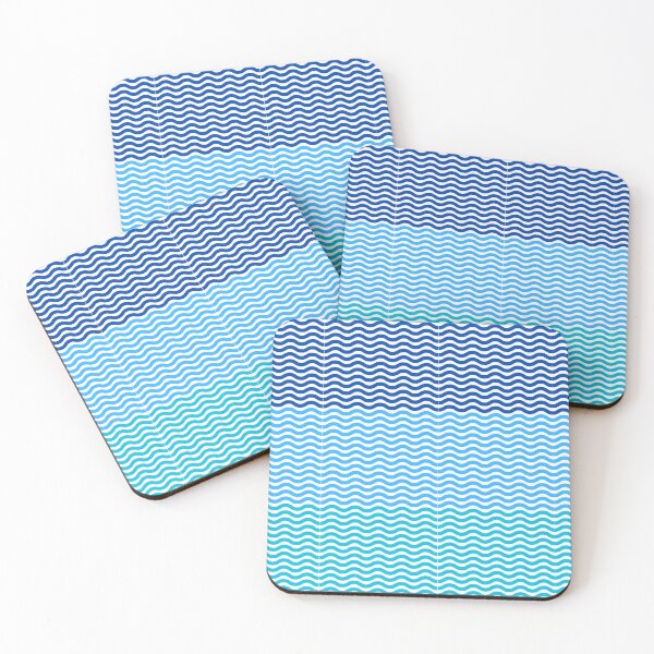 Item preview, Blue Wave Pattern designed and sold by YourPattern.